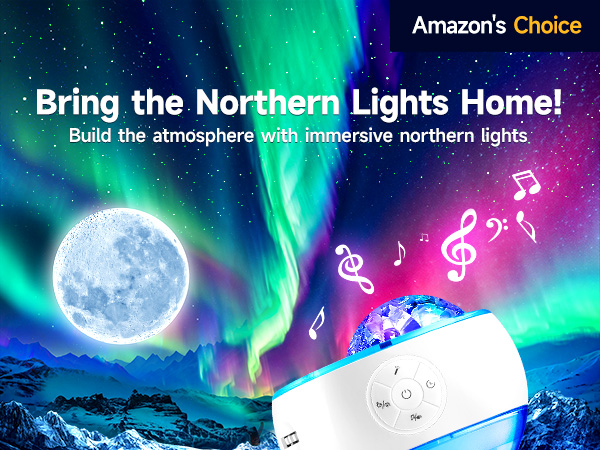 Aurora Light Projector Sound machine