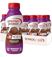 Premier Protein Shake, Chocolate, 30g Protein, No Added Sugar, 24 Vitamins &amp; Minerals to Support ...