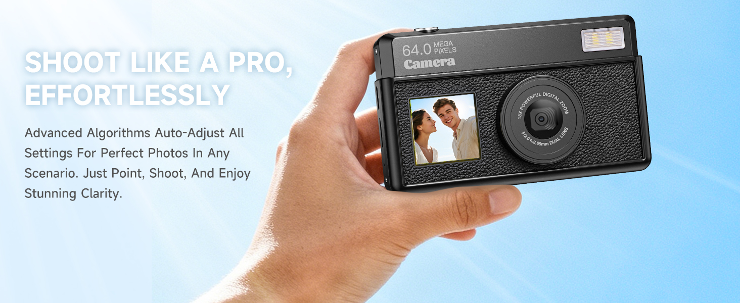 4k digital camera for photography mini digital camera point and shoot digital cameras for kids