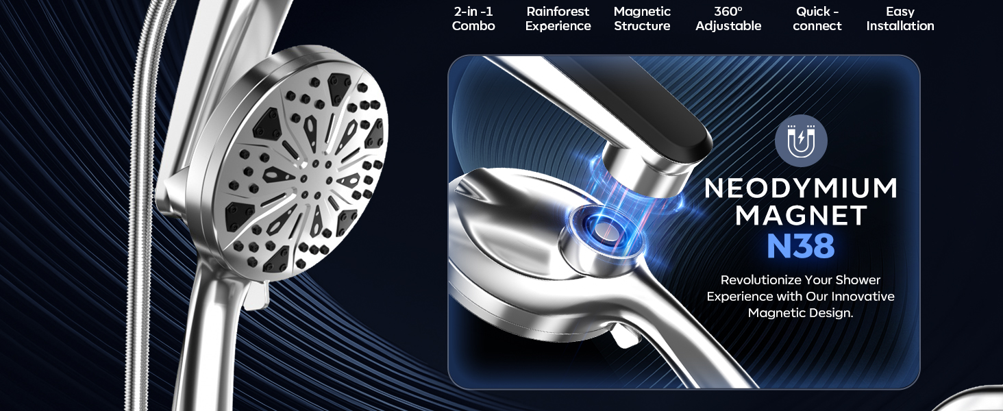 shower head high pressure handheld