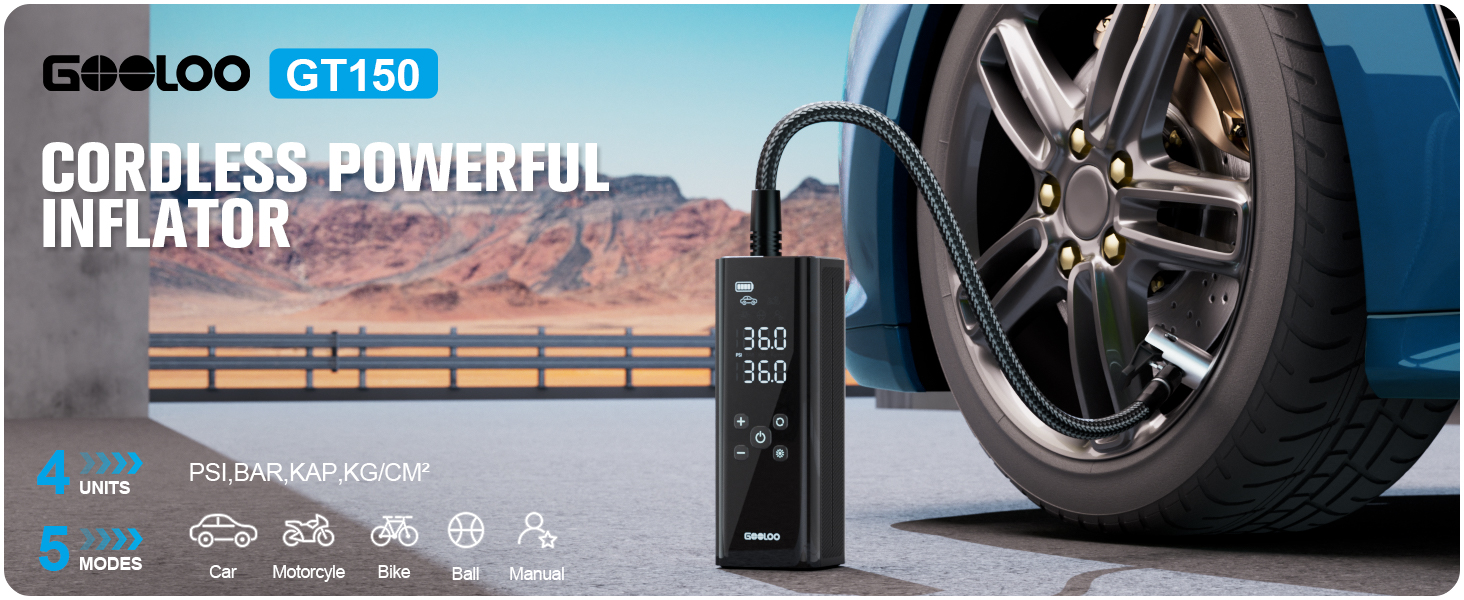 tire inflator portable air compressor