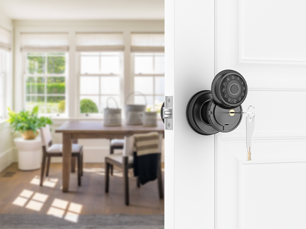 thumbprint door knob