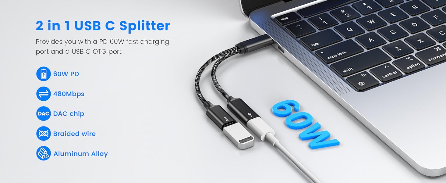 USB C Splitter