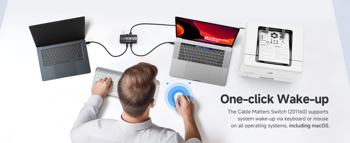 USB C Switch for 2 Computers