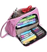 Mr. Pen- Pencil Case for Girls, Pink, Pencil Bag, Cute Pencil Case, Pouch Bags, School Supplies f...