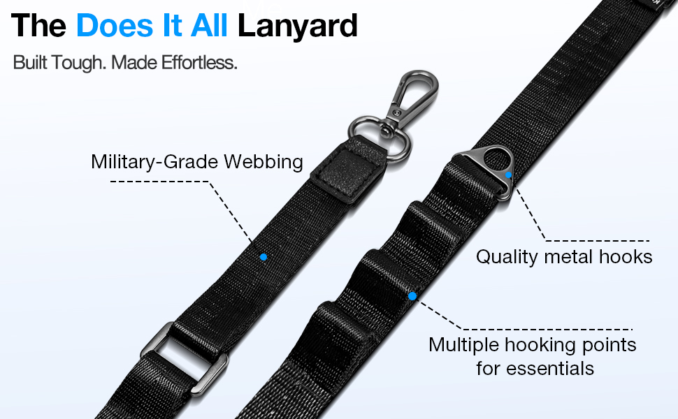 phone strap neck