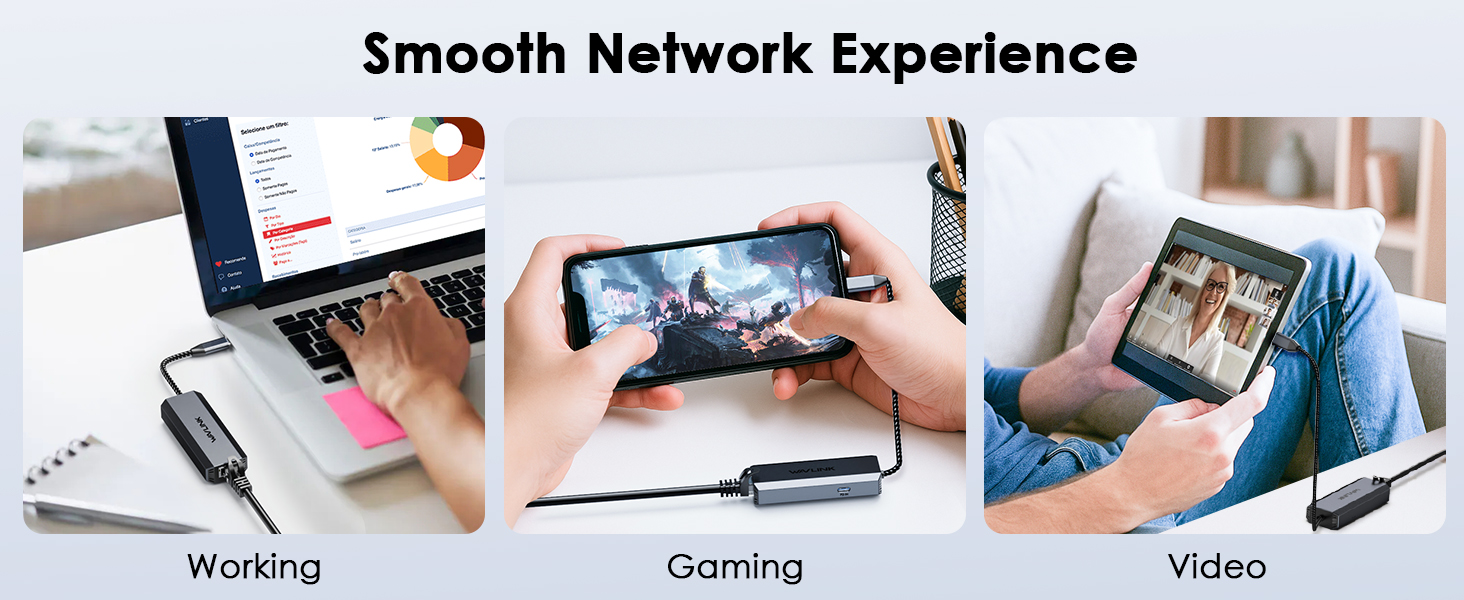 smooth network experience