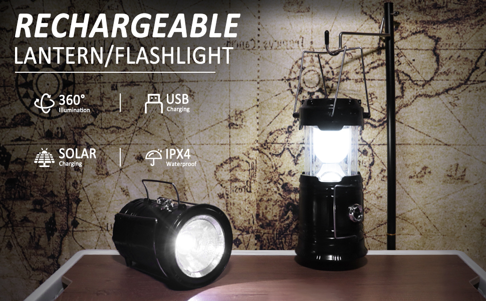 Rechargeable Camping Flashlight