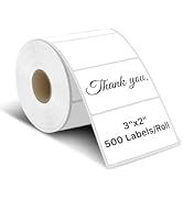 iEager 3" x 2" Thermal Labels, Rectangle Thermal Printer Stickers, Self-Adhesive Durable Sticker ...