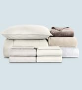 Bare Home Ultimate Bed in A Bag - Full - 11 Piece - Comforter &amp; Sheet Set, Fleece Blanket, Mattre...
