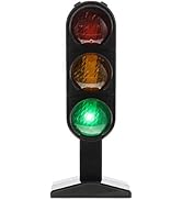 TOYANDONA 7.8 inch Traffic Light Signs Toy Multicoloured Simulation Road Light Safety Traffic Mak...