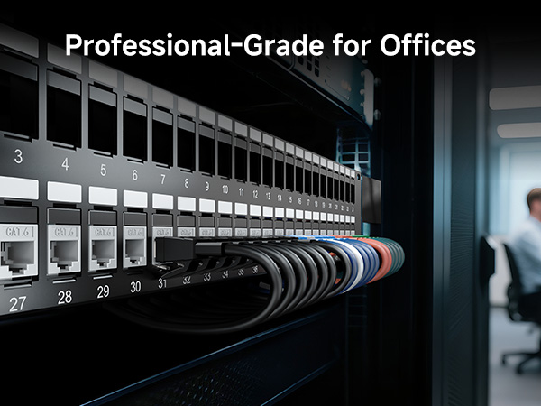 The Cable Matters 24-Port Keystone Blank Patch Panel