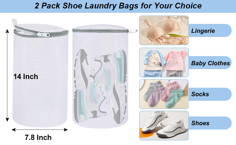 shoe washing bags