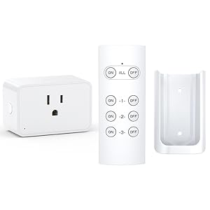G-ELEK Remote Control Outlet, Wireless Electrical Outlets, Wireless Remote Light Switch