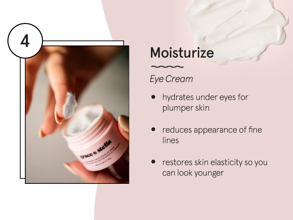 Step 4: Pamper up your under eye skin with our lightweight, vegan eye cream