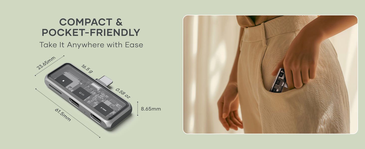 Mobile XR Hub with microSD