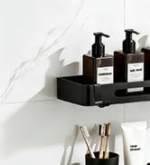 Bexarion Shower Caddy Adhesive, 3 Pack Rustproof 304 Stainless Steel Bath Organizers, No-Drill Sh...
