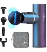 arboleaf Mini Massage Gun, Percussion Deep Tissues Muscle Massager, Full-Metal Travel Massage Gun...