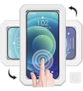 Obsoorth Shower Phone Holder Wall Mounted 360°Rotation Waterproof HD Phone Stand Case for Bathroo...