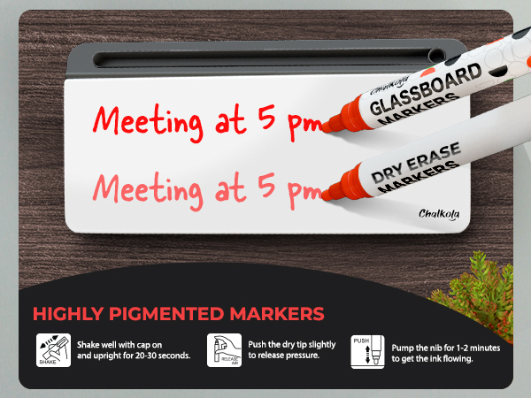 Chalkola GlassDesk Organiser