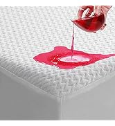 TASTELIFE Premium Bamboo Twin Size Waterproof Mattress Protector Pad Cooling &amp; Ultra-Soft Breatha...