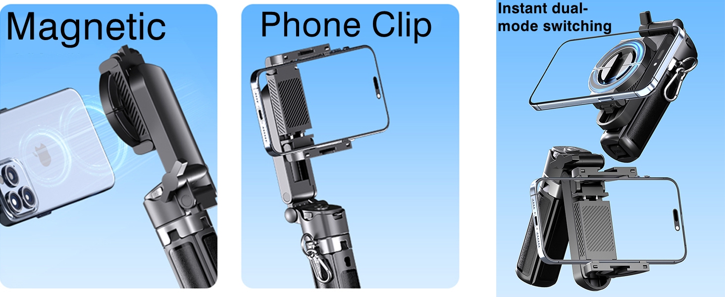 Magnetic Phone Tripod Stand