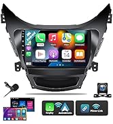 2+32G Android 13 Car Stereo for Hyundai Elantra 2011 2012 2013 with Carplay Android Auto Mirror L...