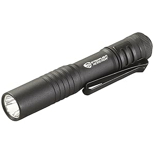Streamlight MicroStream compact pocket flashlight illumination lumens LED alkaline battery AAA torch