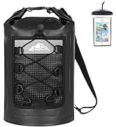 HEETA Waterproof Dry Bag for Women Men(Upgraded Version), 5L/ 10L/ 20L/ 30L Roll Top Lightweight ...