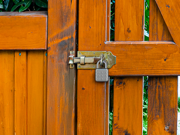Backyard Gate Fence