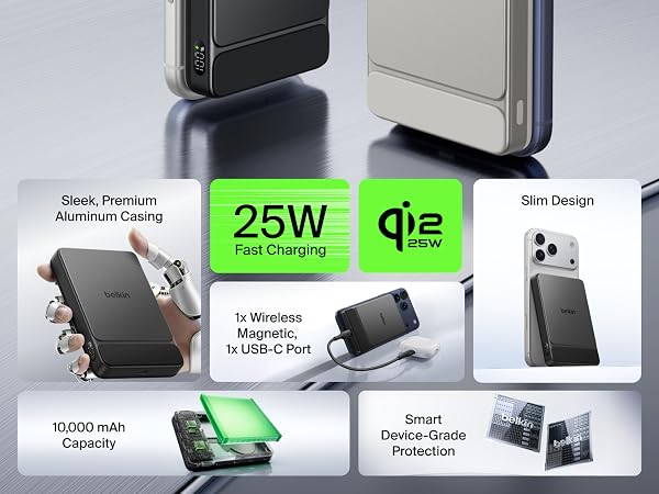 Qi2 Power Bank