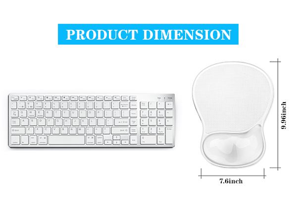 Mouse Pad with Wrist Rest