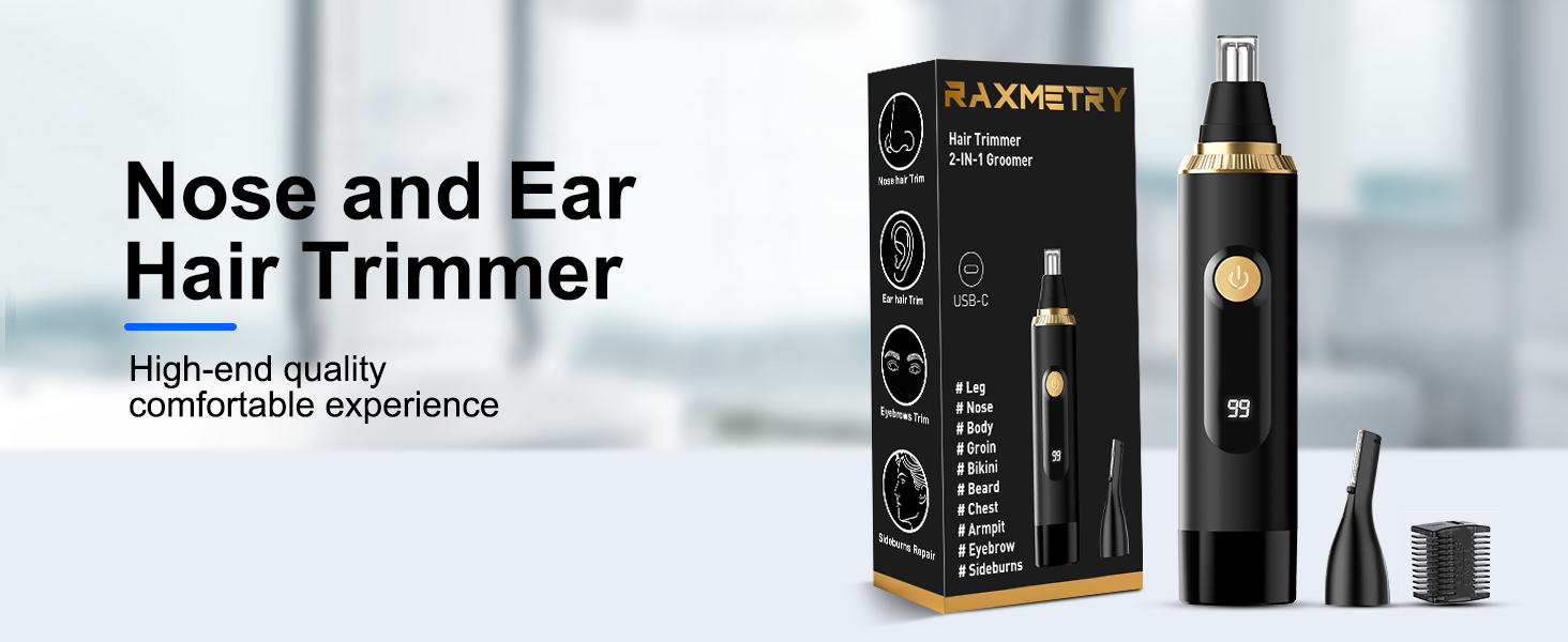 nose hair trimmer for men rechargeable