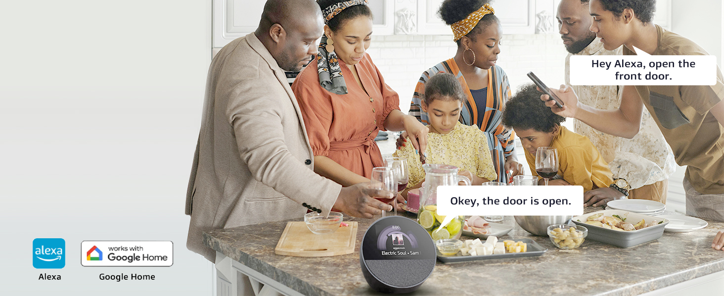 Voice Control smart door lock