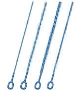 Yodamiack Heavy Duty Straw Cleaner Brush - 12.6 Inch Full Bristles Coverage (4-Size) and Ergonomi...