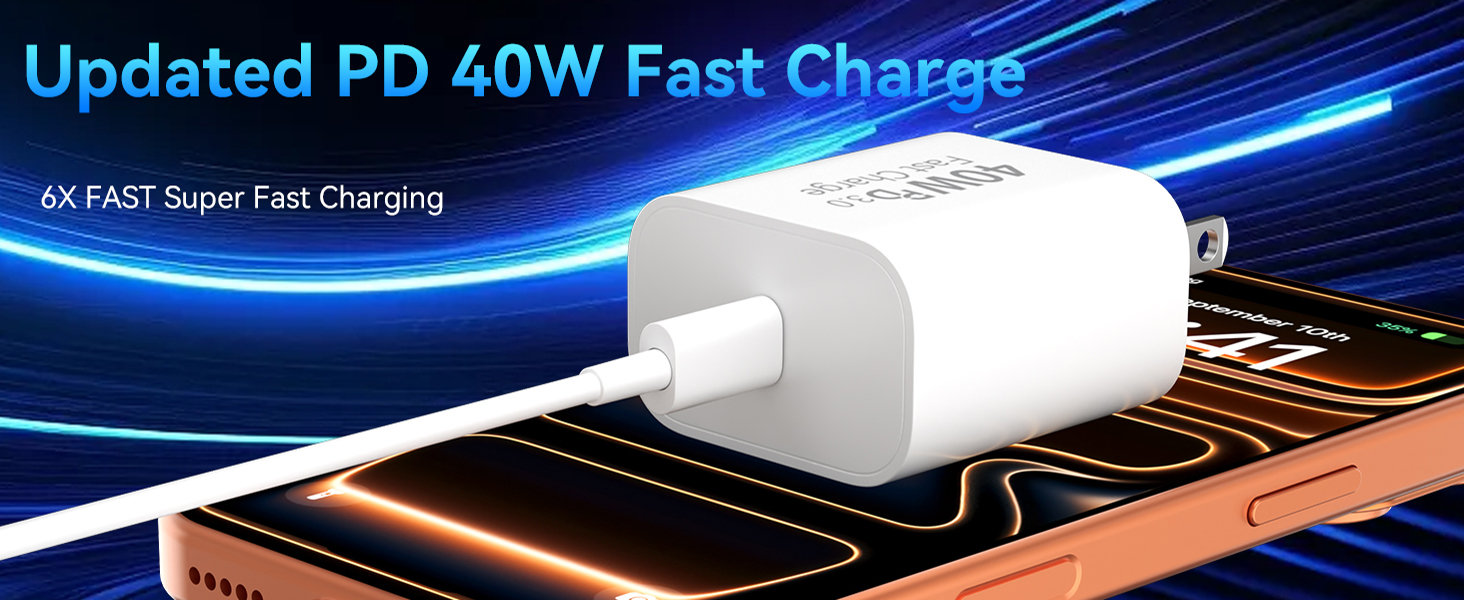 40w phone charger usb c