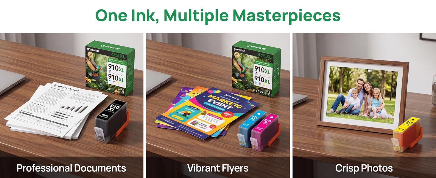 One Ink, Multiple Masterpieces
