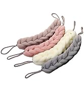 AARainbow 4 Packs Long Stretch Back Sponge with Rope Handles Back Scrubber Bath Shower Mesh Spong...