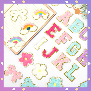 Letters Patches