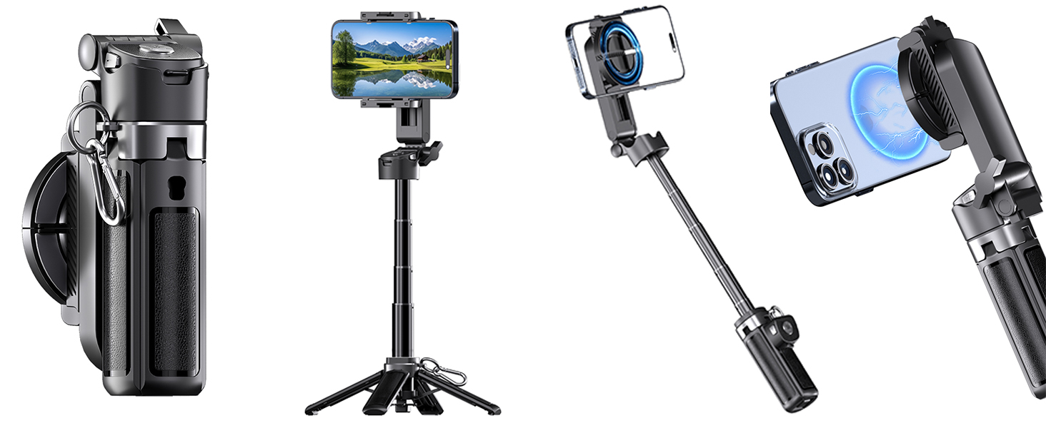 Magnetic Phone Tripod Stand