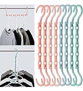 Mr. Pen- Space Saving Hangers for Clothes, 8 Pack, Boho Colors, Space Saver Hangers, Shirt Hanger...