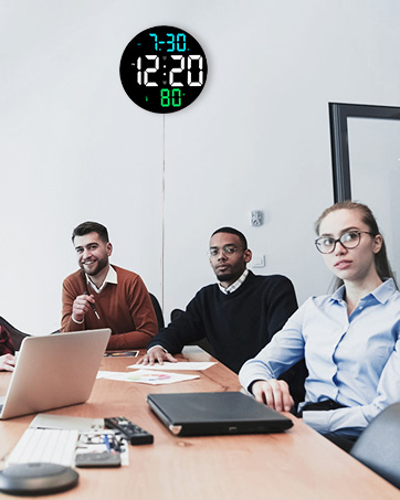 digital clock for office