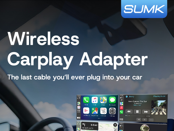 Wireless carplay adapter