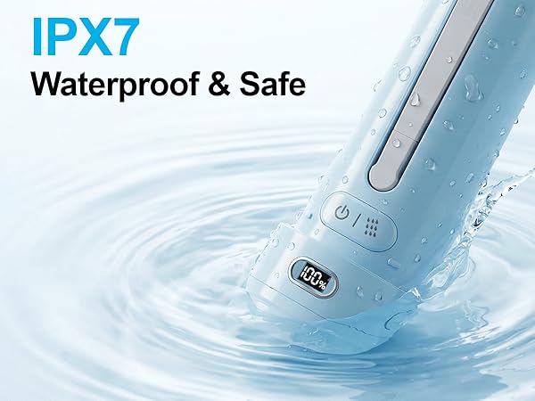 Electric portable bidet for travel IPX7 waterproof