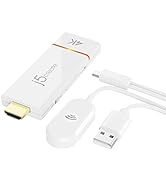 j5create ScreenCast 4K Wireless Adapter Screen Cast from Mobile Phone, Tablet, or Laptop Support ...