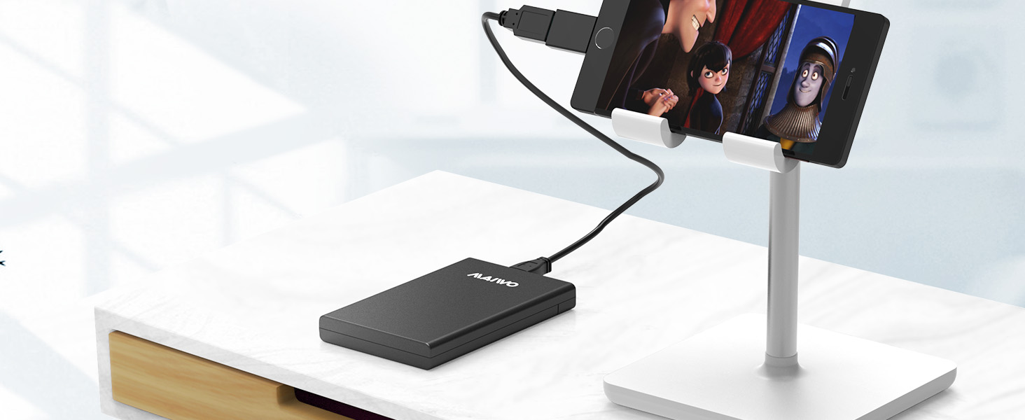 support UASP protocol for faster transfer rate.