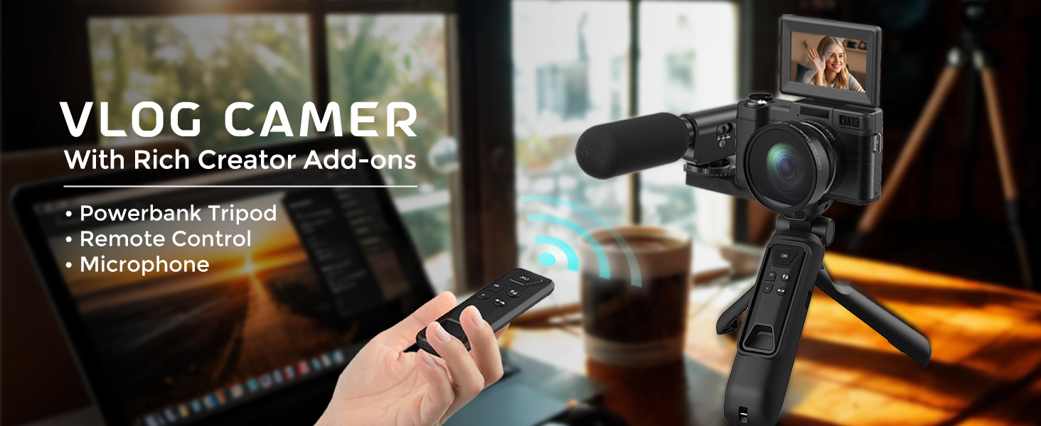 4K vlogging camera