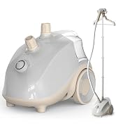 DUMOS Garment Steamer for Clothes Standing, 1500W Efficient Clothes Steamer Standing, 1.7L Water ...