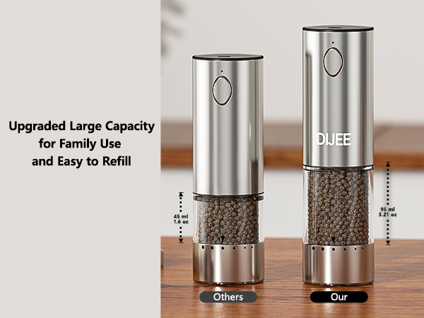Rechargeable Pepper Grinder Mill Electric 