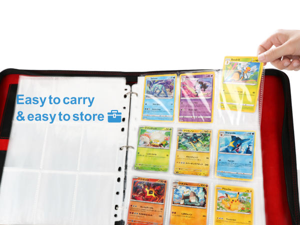 football card binder